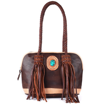 American Darling Tote Full Grain Genuine Leather Western Women Bag | Handbag Purse for Cute